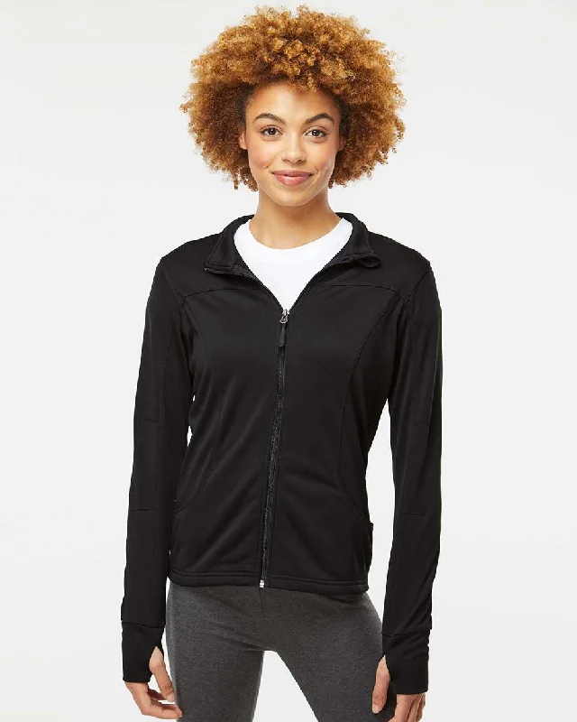 Women's Lightweight Poly-Tech Zip Hoodie Sweatshirt Fashion