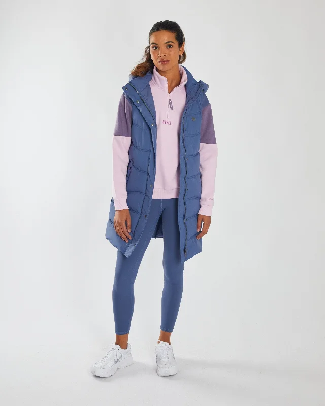 Bena Gilet Warm Blue Women's wedding guest jackets