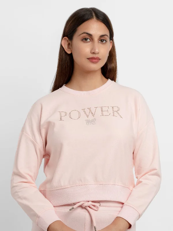 Womens Printed Lightweight Sweatshirt Elegant Hoodies & Sweatshirts