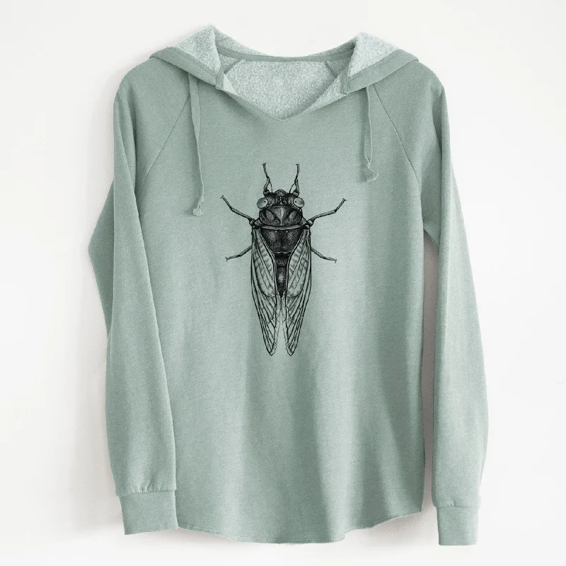 Pharoh Cicada - Magicicada septendecim - Cali Wave Hooded Sweatshirt Basic Hoodie Sweatshirt Look