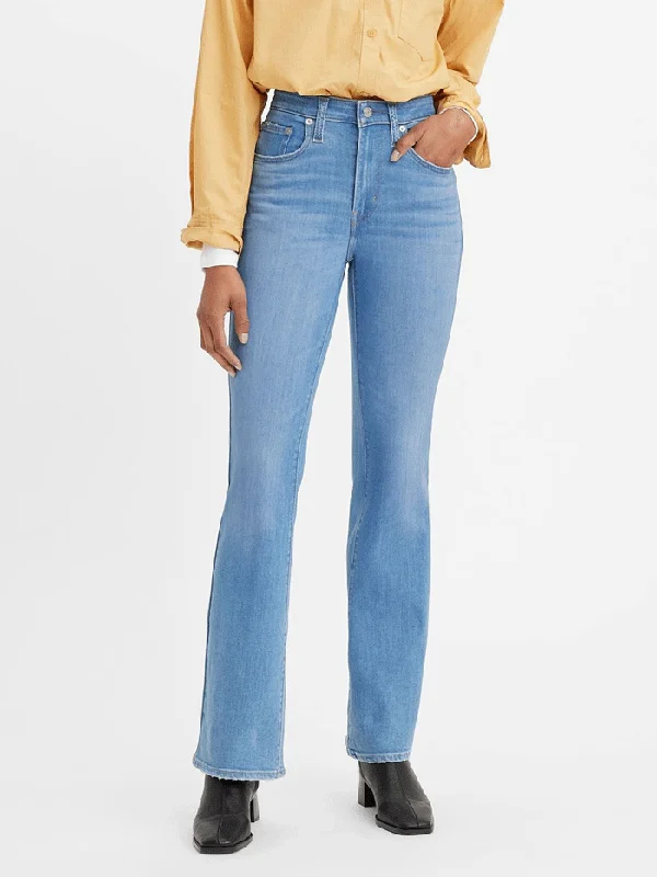 Levi's 187590086 Womens 725 High Rise Bootcut Jeans Tribeca Sun