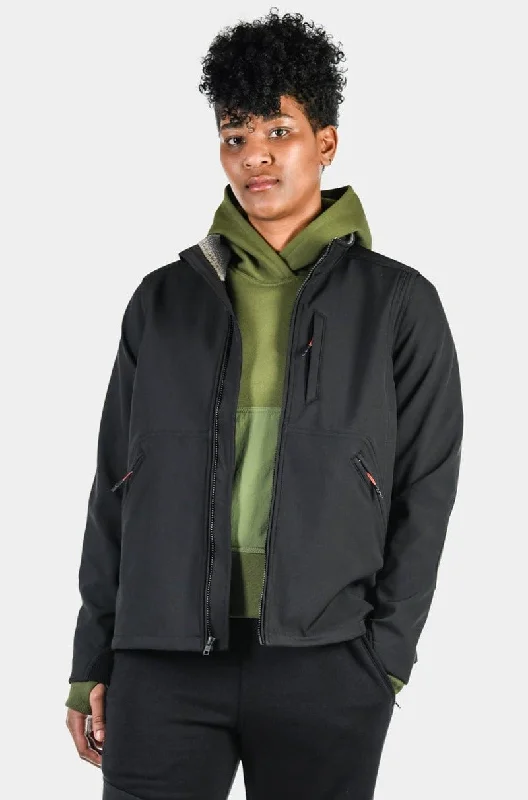 M'fon Jacket - Black Women's breathable jackets