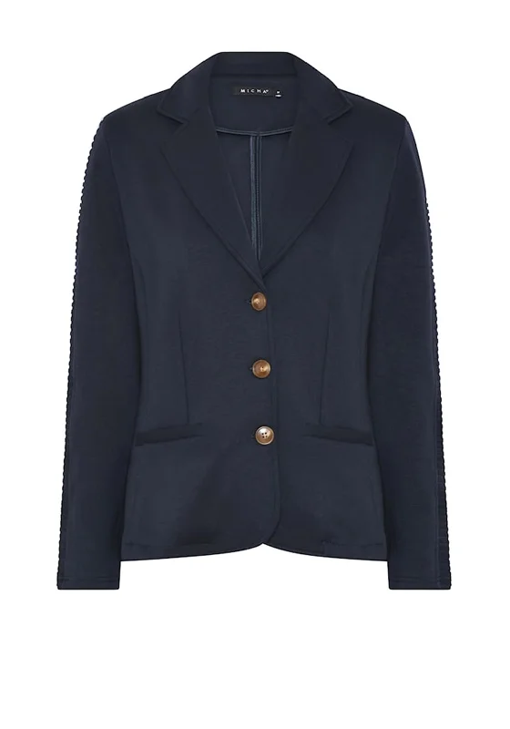 Micha Sporty Spring Blazer, Navy Women's sporty jackets