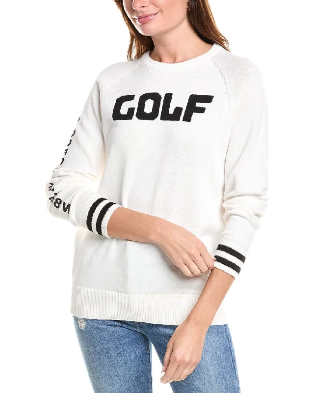 27 Miles Malibu Golf Raglan Cashmere-Blend Sweater Best sweaters for casual wear