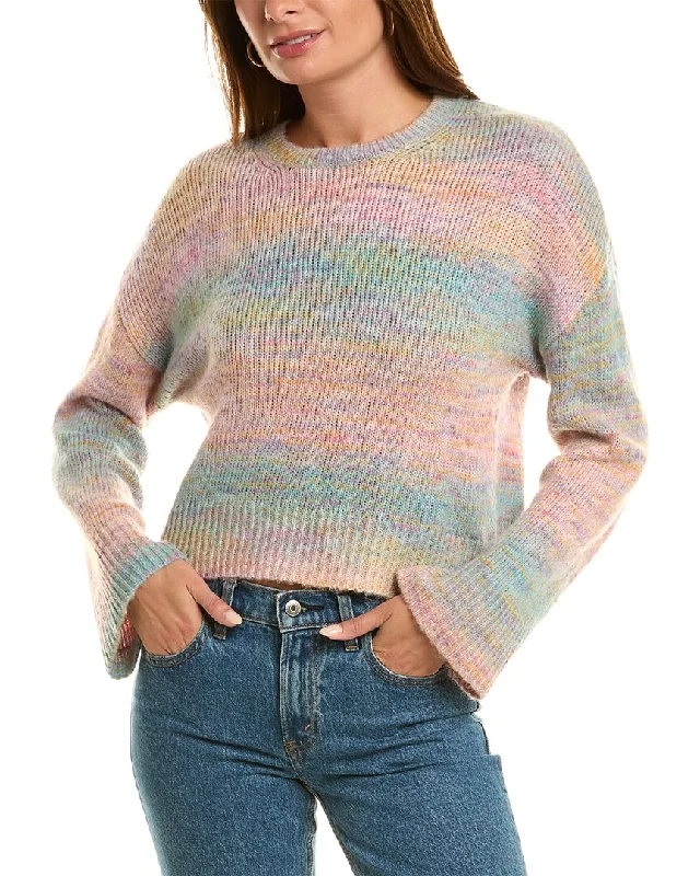 525 America Space Dye Wool-Blend Sweater Budget-friendly sweaters