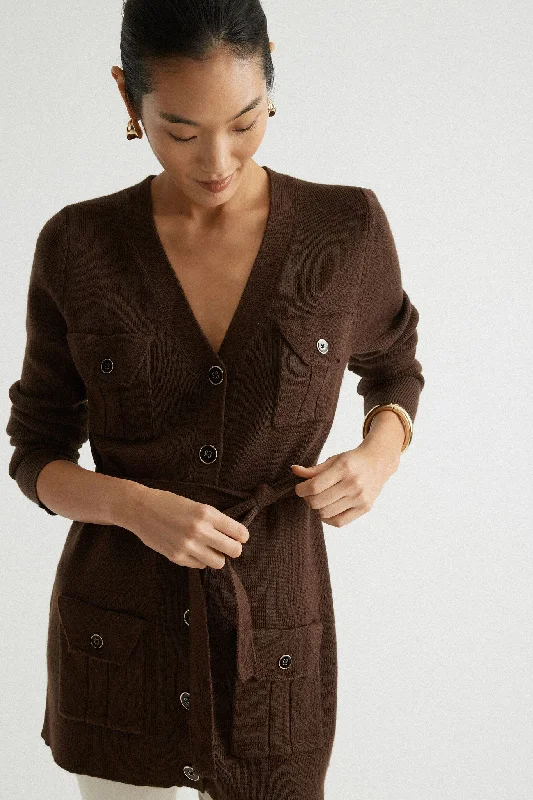 Chocolate Brown Amara Sweater Must-have sweaters for this season