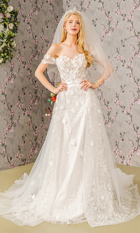 GLS by Gloria GL3423 Simple Wedding Gown