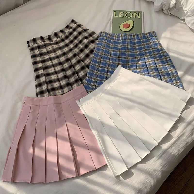 JAPANESE CUTE BM STYLE PLEATED SKIRT BY61206 Club unclassified skirts