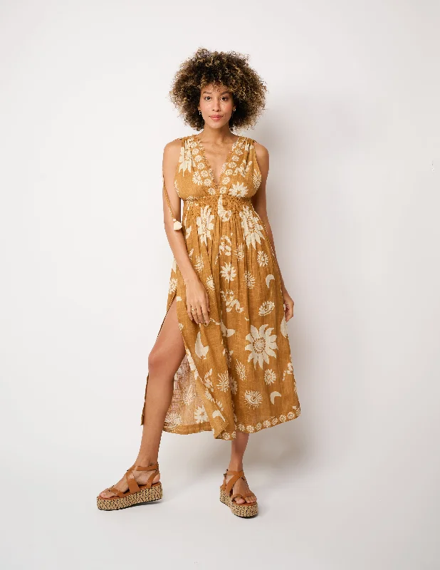 Natural Shadow Maxi Dress Cheap maxi dresses