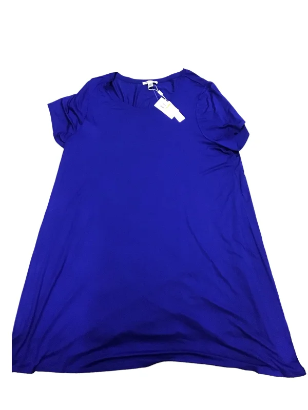 Dress Casual Short By Spense In Blue, Size: 3x Comfortable Mini Skirt