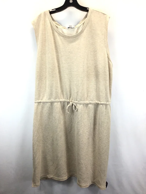 Tan Dress Casual Short Calvin Klein, Size 2x Casual Summer Skirt