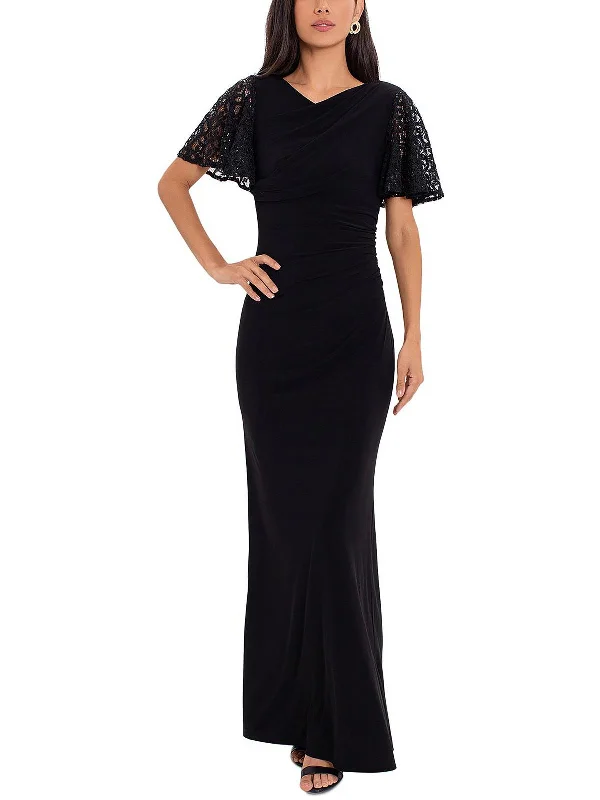 Womens Evening Maxi Sheath Dress Wrap Maxi Skirt