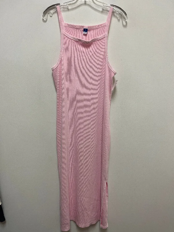 Dress Casual Midi By Old Navy In Pink, Size: Xl Fashion Midi Skirt