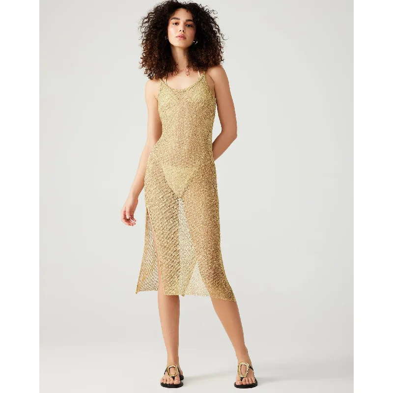 Anisha Dress Gold Beaded unclassified dresses