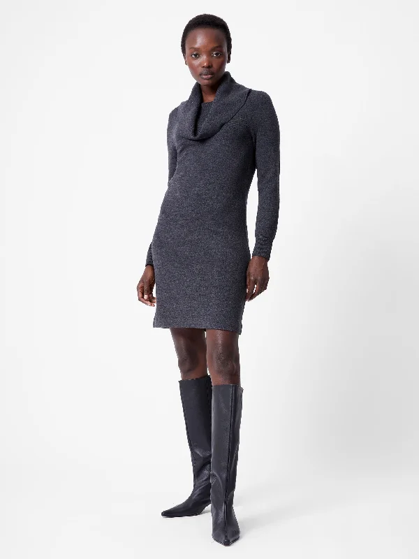 Babysoft Cowl Neck Knit Dress A-line unclassified dresses