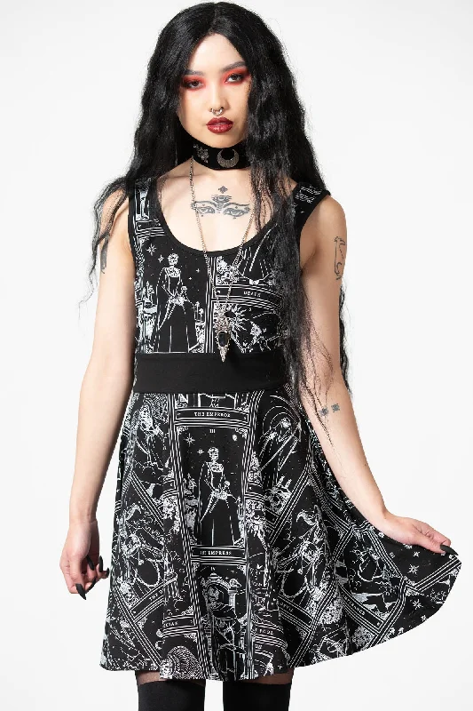 Spiritual Guide Skater Dress - Resurrect Y2K unclassified dresses