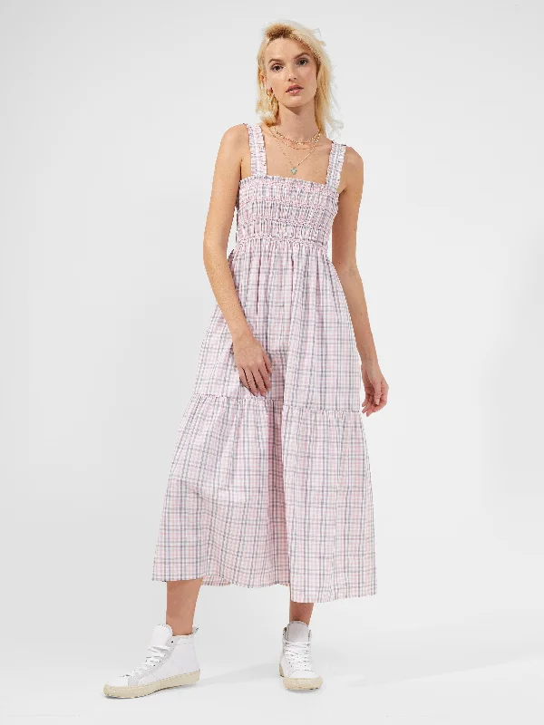 Yaki Organic Check Sun Dress Unique unclassified dresses